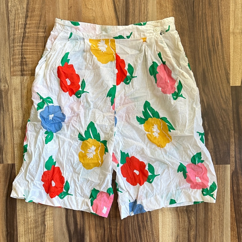 Floral Print Shorts